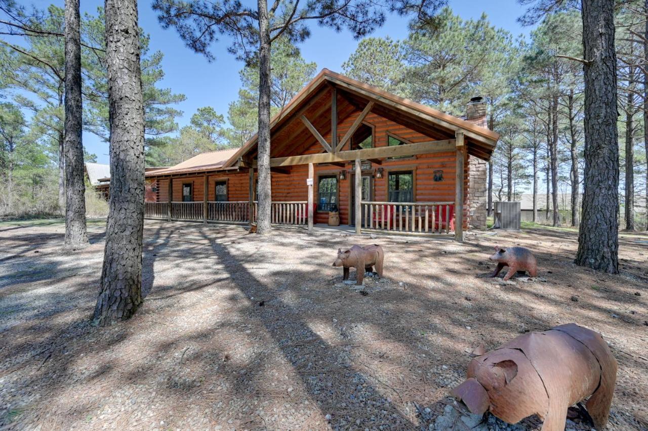 Broken Bow Cabin With Hot Tub And Deck - 4 Mi To Lake! エクステリア 写真