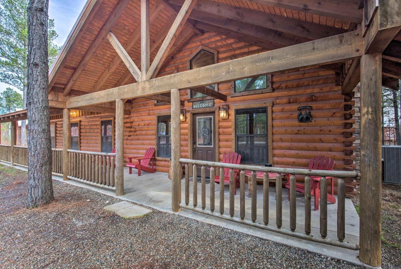 Broken Bow Cabin With Hot Tub And Deck - 4 Mi To Lake! エクステリア 写真